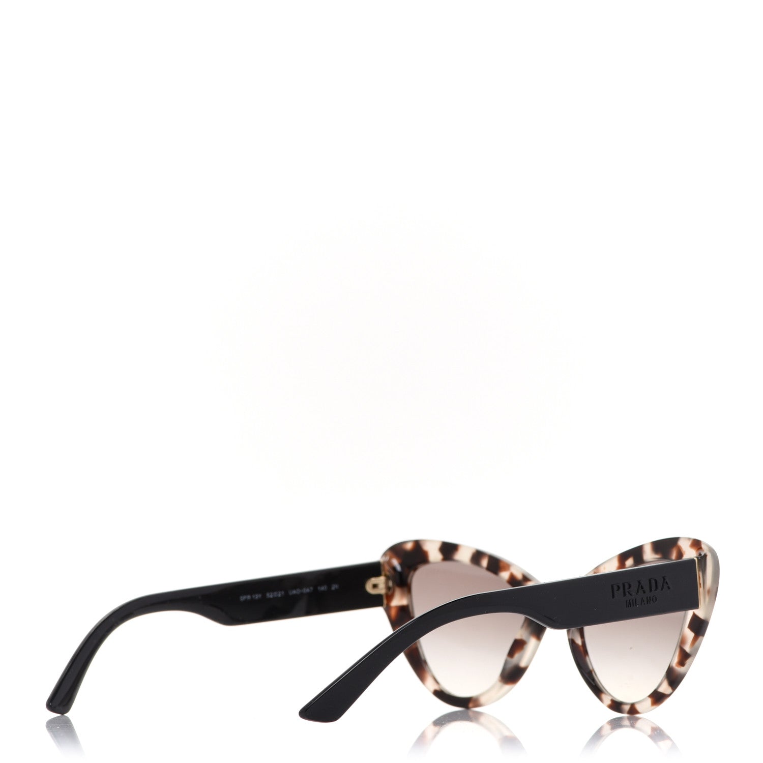 Prada Cat Eye Sunglasses SPR 13Y Tortoise 4 of 7
