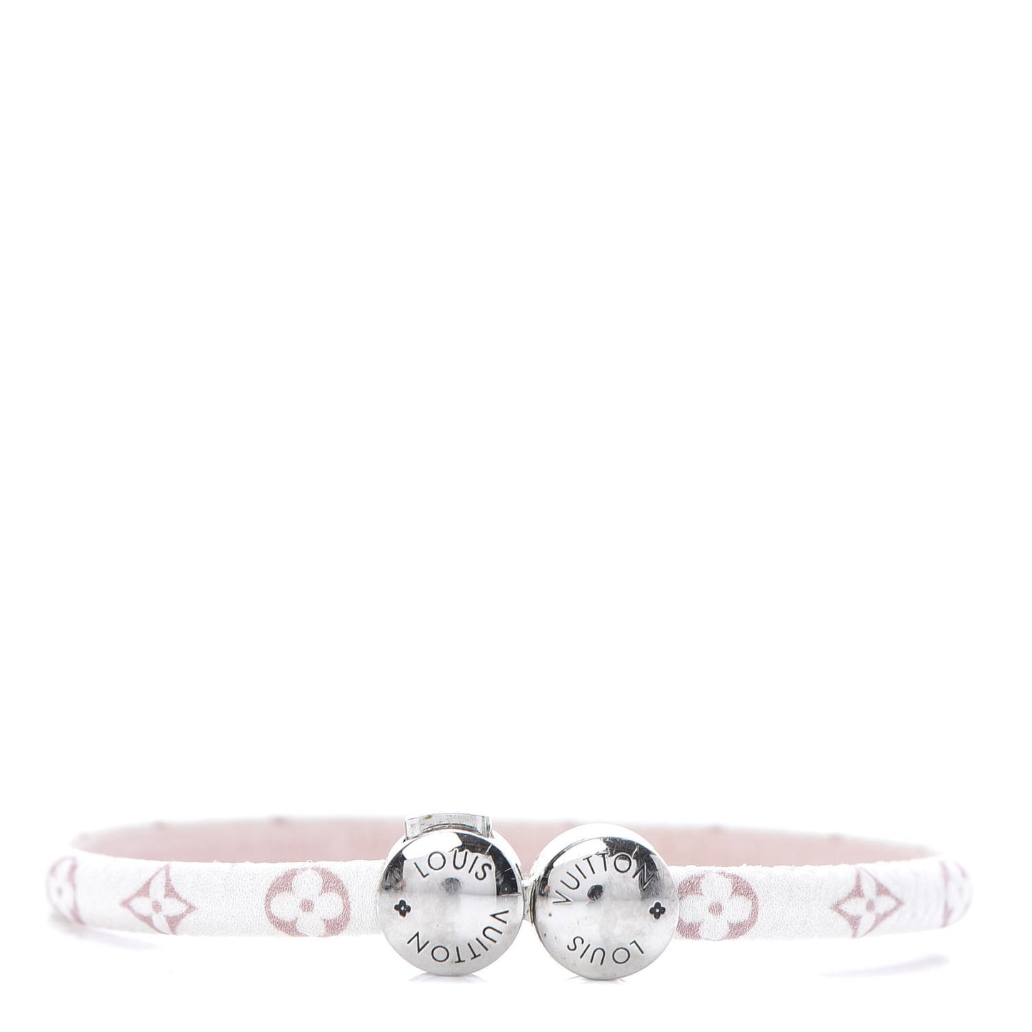 Monogram Mini Historic Bracelet 19 White