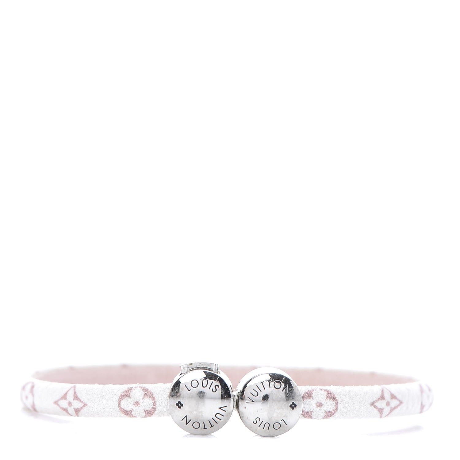 Louis Vuitton Monogram Mini Historic Bracelet 19 White 1 of 6