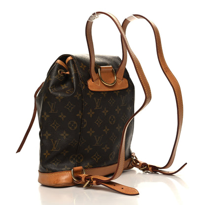 Louis Vuitton Monogram Montsouris MM Backpack 2 of 10