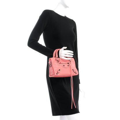 Balenciaga Agneau Classic Hardware Mini City Rose Jaipur 3 of 12