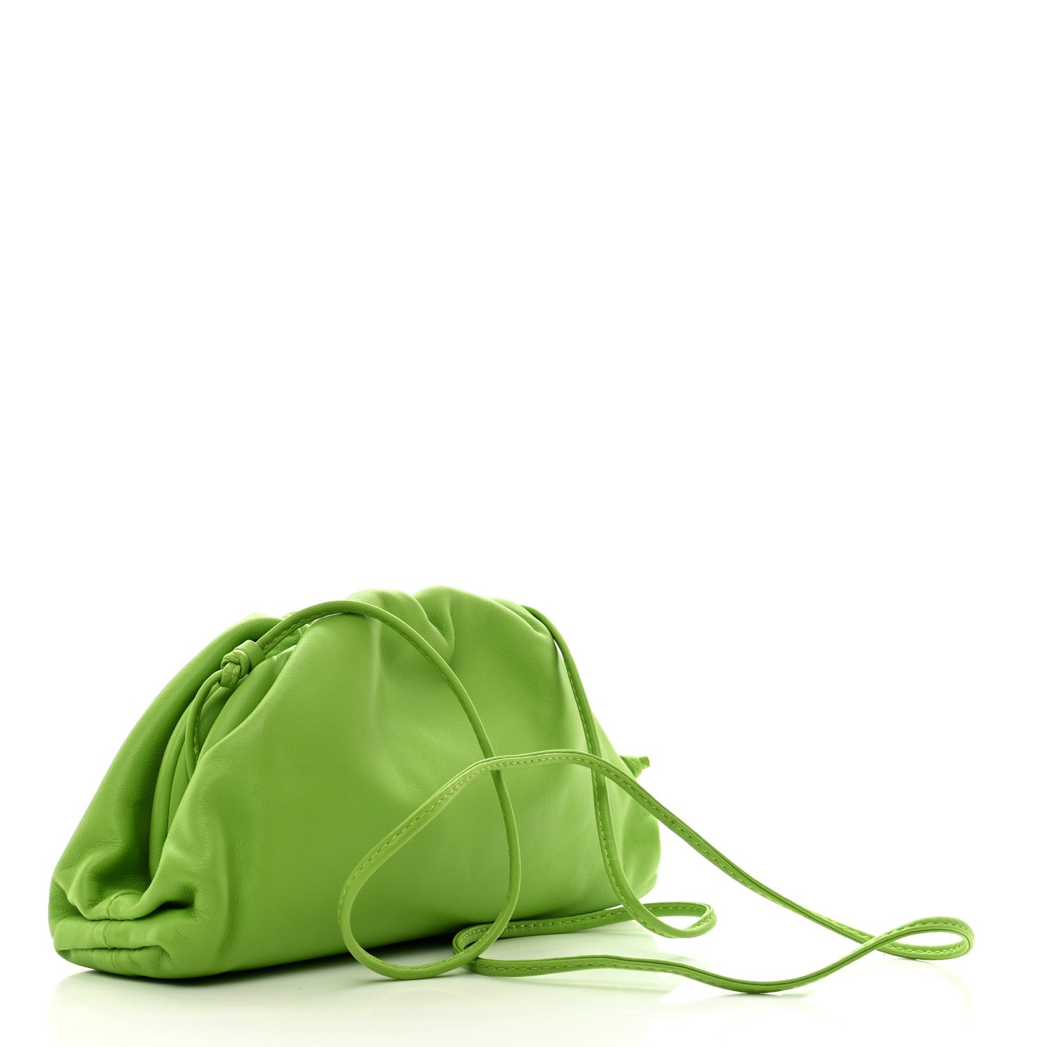 Bottega Veneta Butter Calfskin The Mini Pouch Acid Green 3 of 9