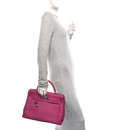 Hermes Togo Kelly Retourne 35 Tosca 2 of 10