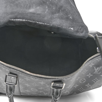 Louis Vuitton Monogram Eclipse Keepall Bandouliere 45 5 of 9