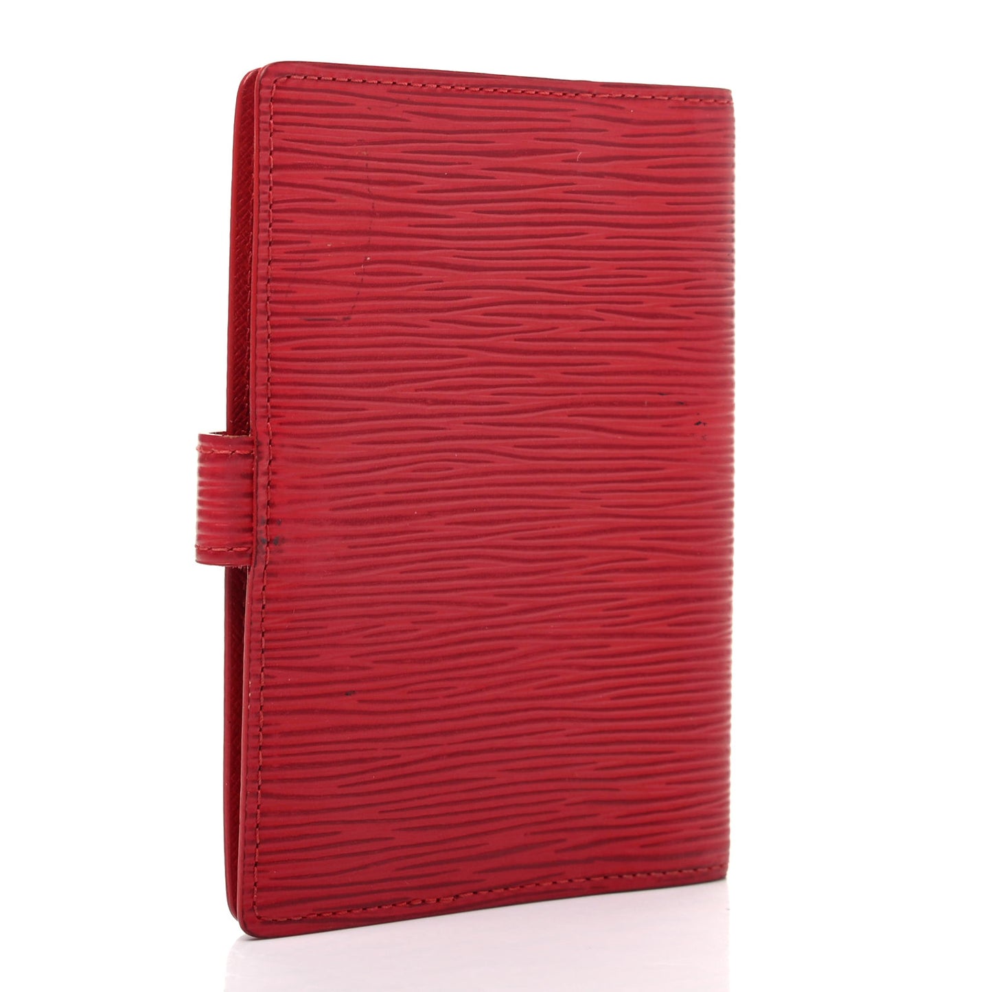 Epi Small Ring Agenda Cover Castillan Red