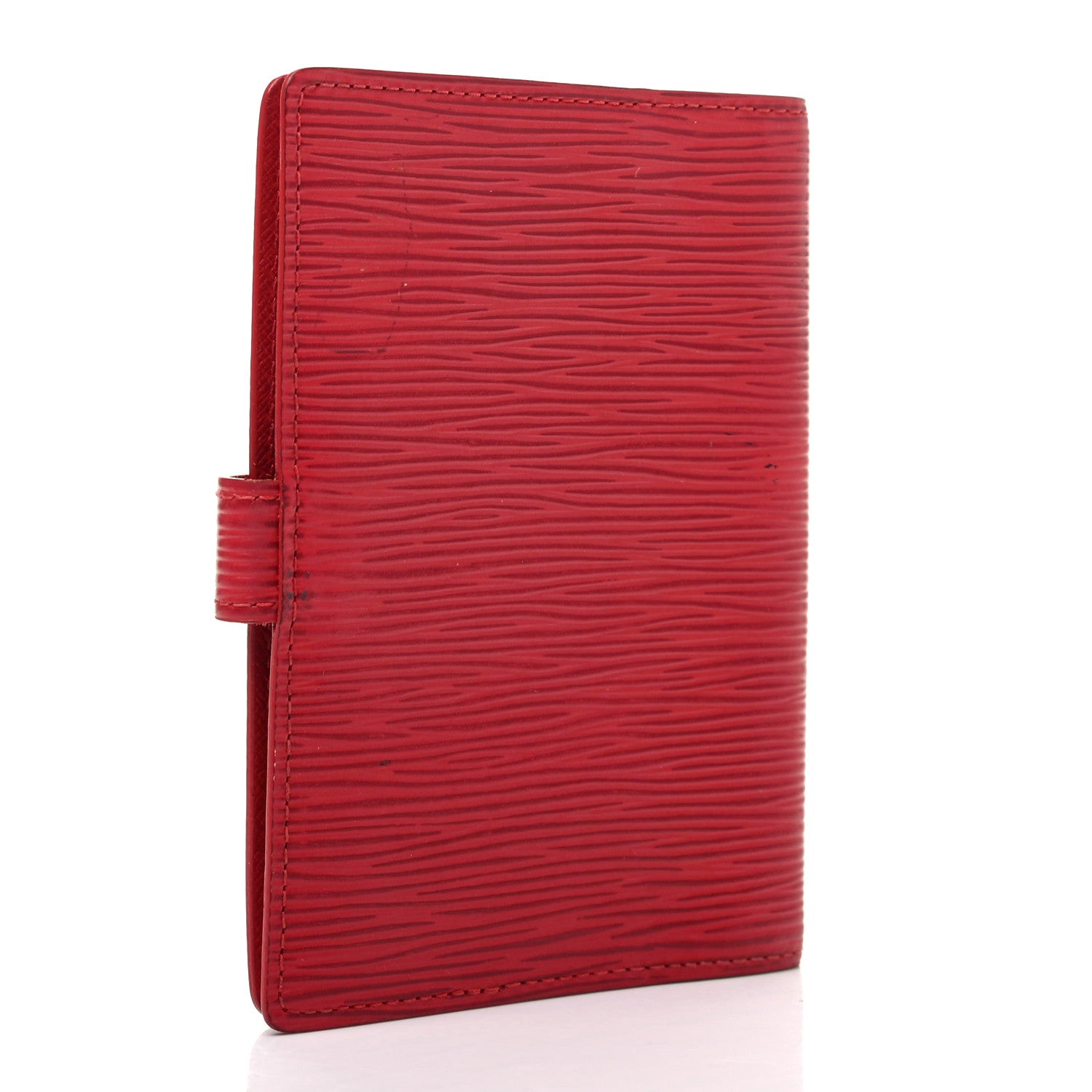 Louis Vuitton Epi Small Ring Agenda Cover Castillan Red 3 of 9