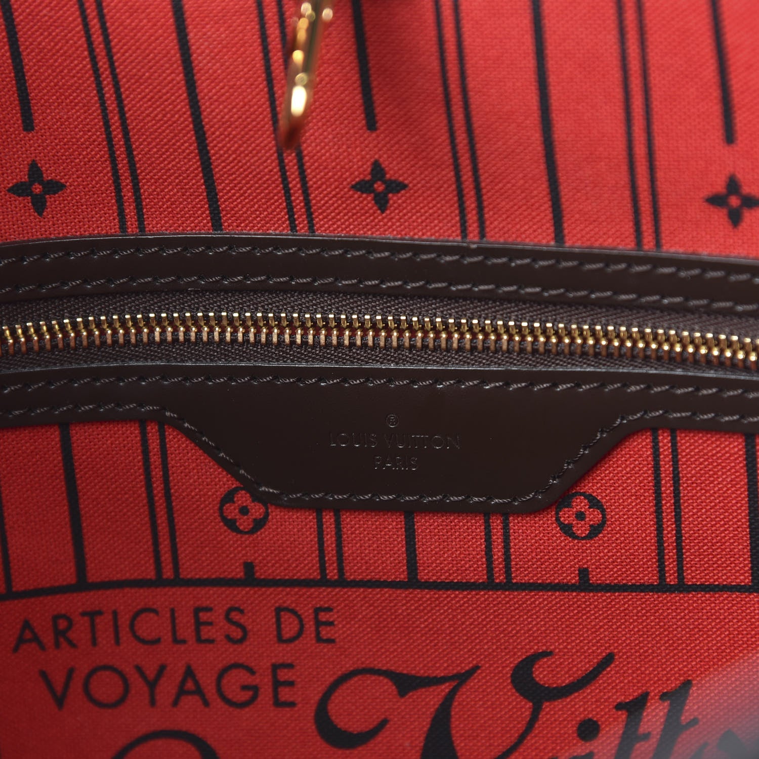 Louis Vuitton Damier Ebene Neverfull MM 8 of 11