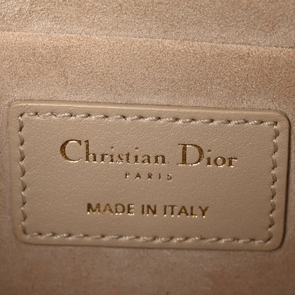 Christian Dior Lambskin Cannage Mini Jolie Top Handle Bag Beige 6 of 10