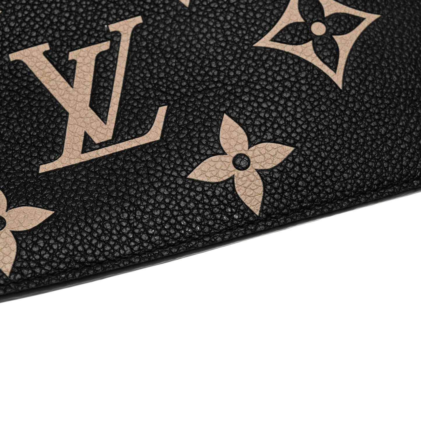 Empreinte Monogram Giant Crafty Pochette Felicie Zippered Insert Black