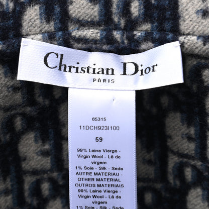 Christian Dior Oblique Jacquard Bucket Hat 59 Blue 6 of 6