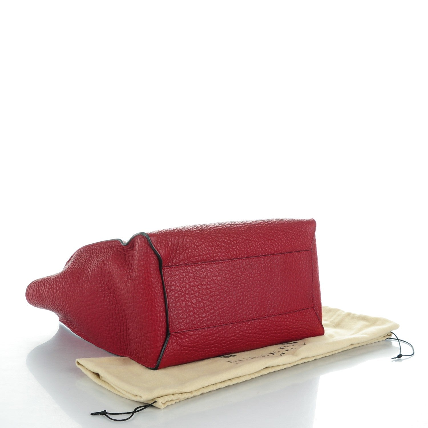 Burberry Heritage Grain Medium Woodbury Tote Military Red 4 of 8