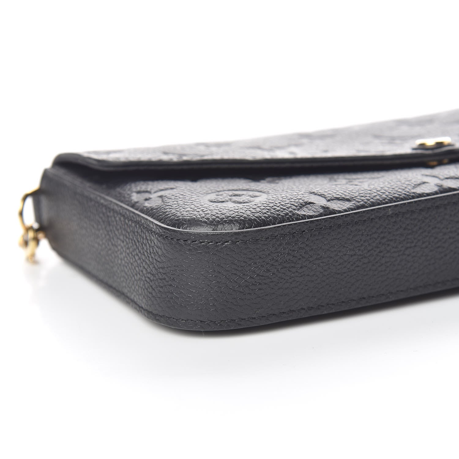 Louis Vuitton Empreinte Pochette Felicie Chain Wallet Black 5 of 14
