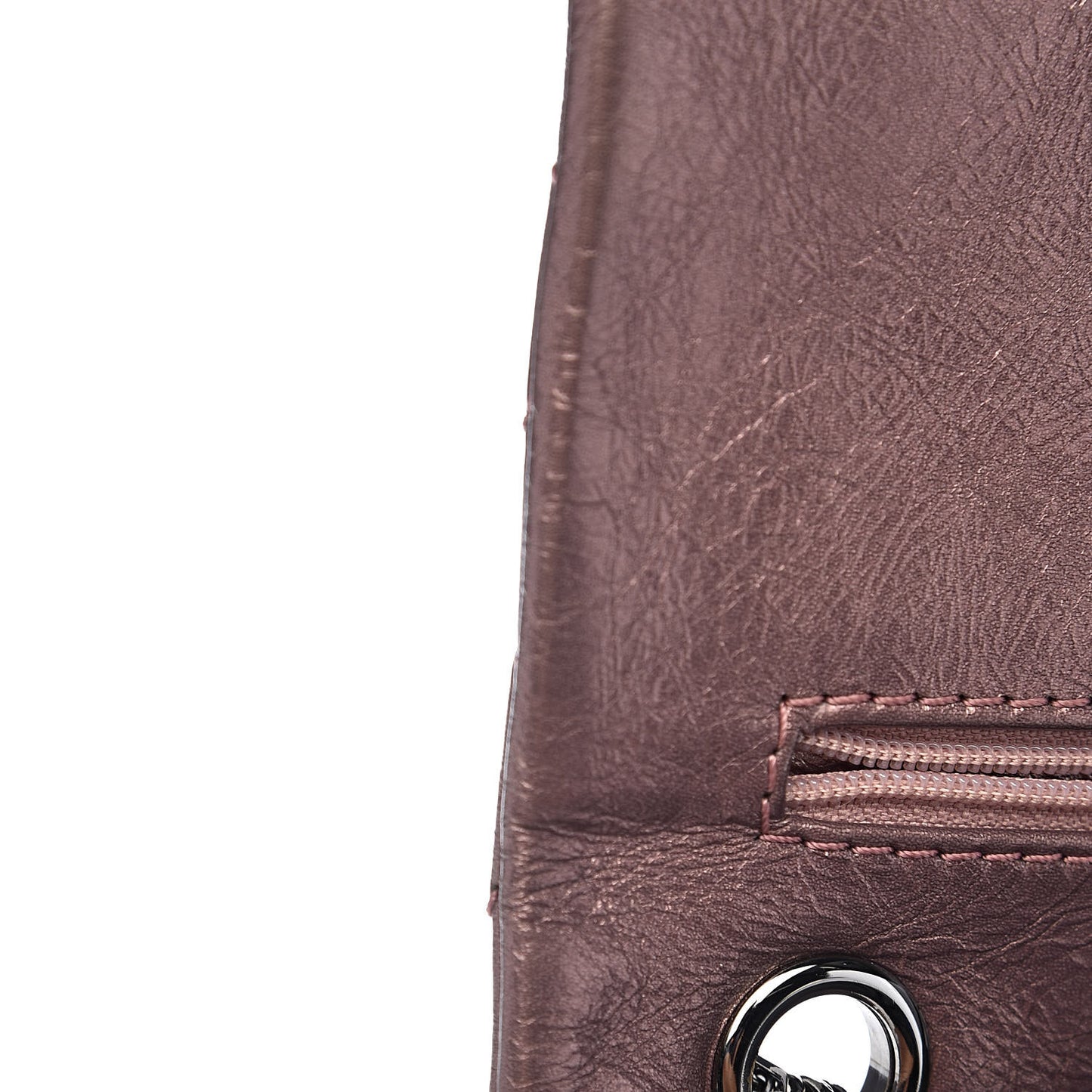 Metallic Aged Calfskin Quilted 2.55 Reissue 226 Flap Rose Fonce