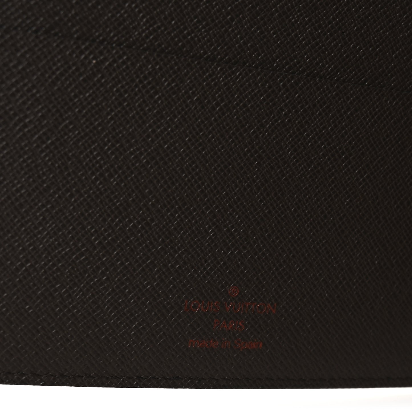 Damier Ebene Desk Agenda Cover