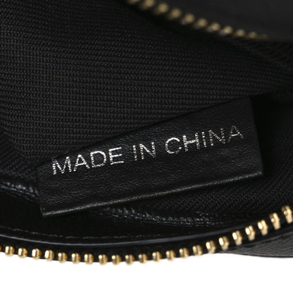 Burberry Giant Check Calfskin Small Camera Bag Black 7 of 11