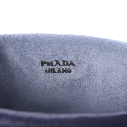 Prada Glace Calf Etiquette Flap Inchiostro Astrale 7 of 9