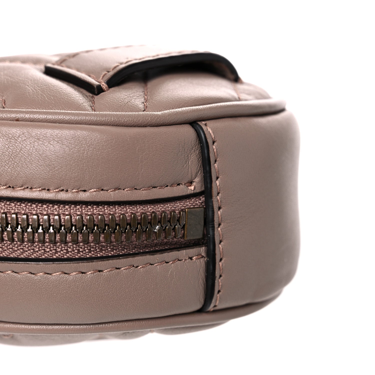 Gucci Calfskin Matelasse GG Marmont Belt Bag 95 38 Porcelain Rose 14 of 22