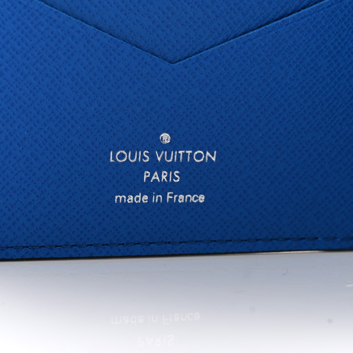 Louis Vuitton Monogram Taiga Passport Cover Agave Blue 6 of 7