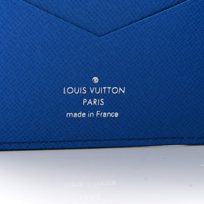 Louis Vuitton Monogram Taiga Passport Cover Agave Blue 6 of 7