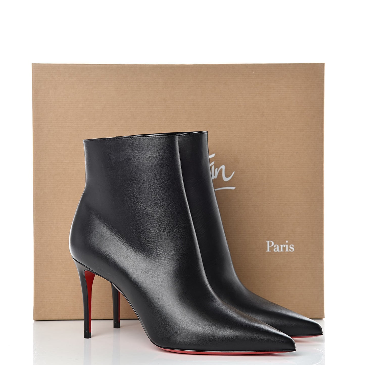 Calfskin So Kate Booty 85 Ankle Boots 38 Black