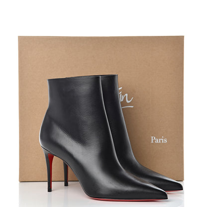 Christian Louboutin Calfskin So Kate Booty 85 Ankle Boots 38 Black 8 of 8