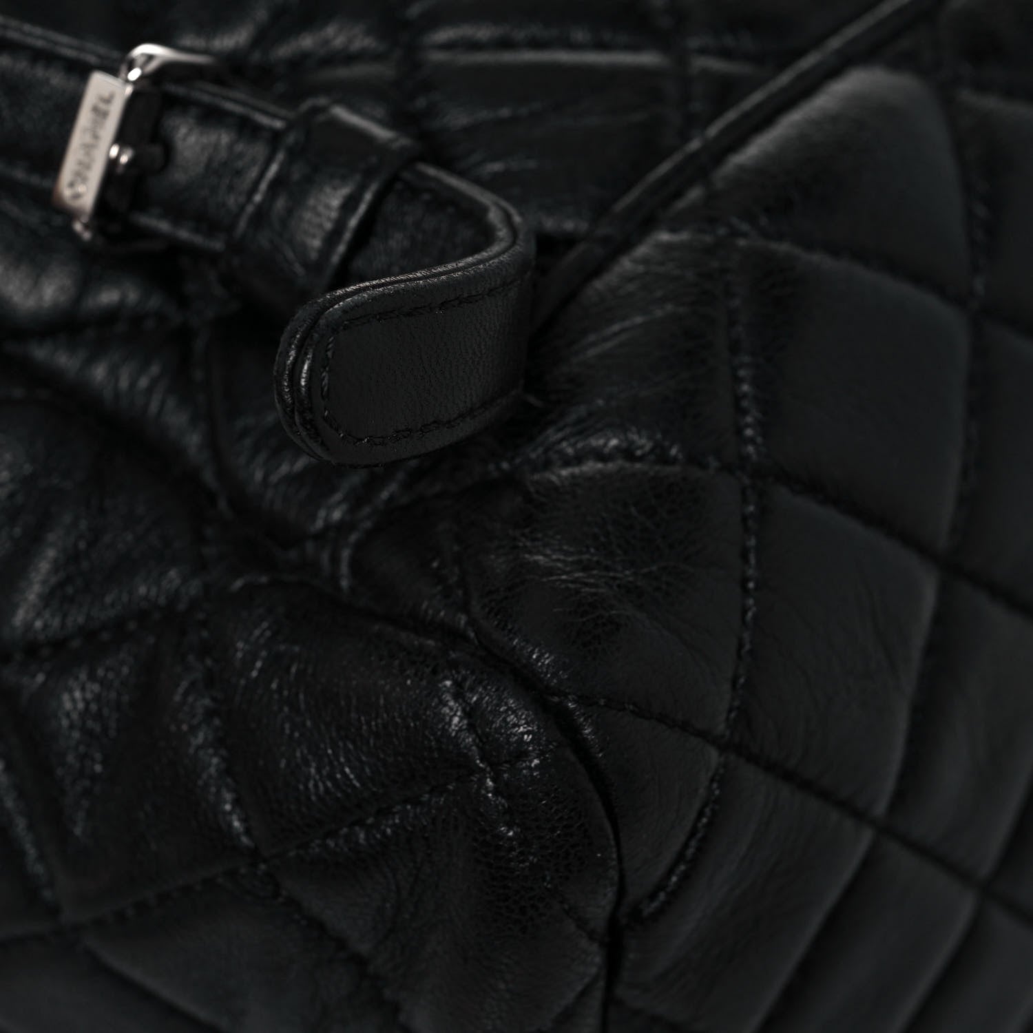 Chanel Calfskin Quilted Large Urban Spirit Backpack Black 11 of 13