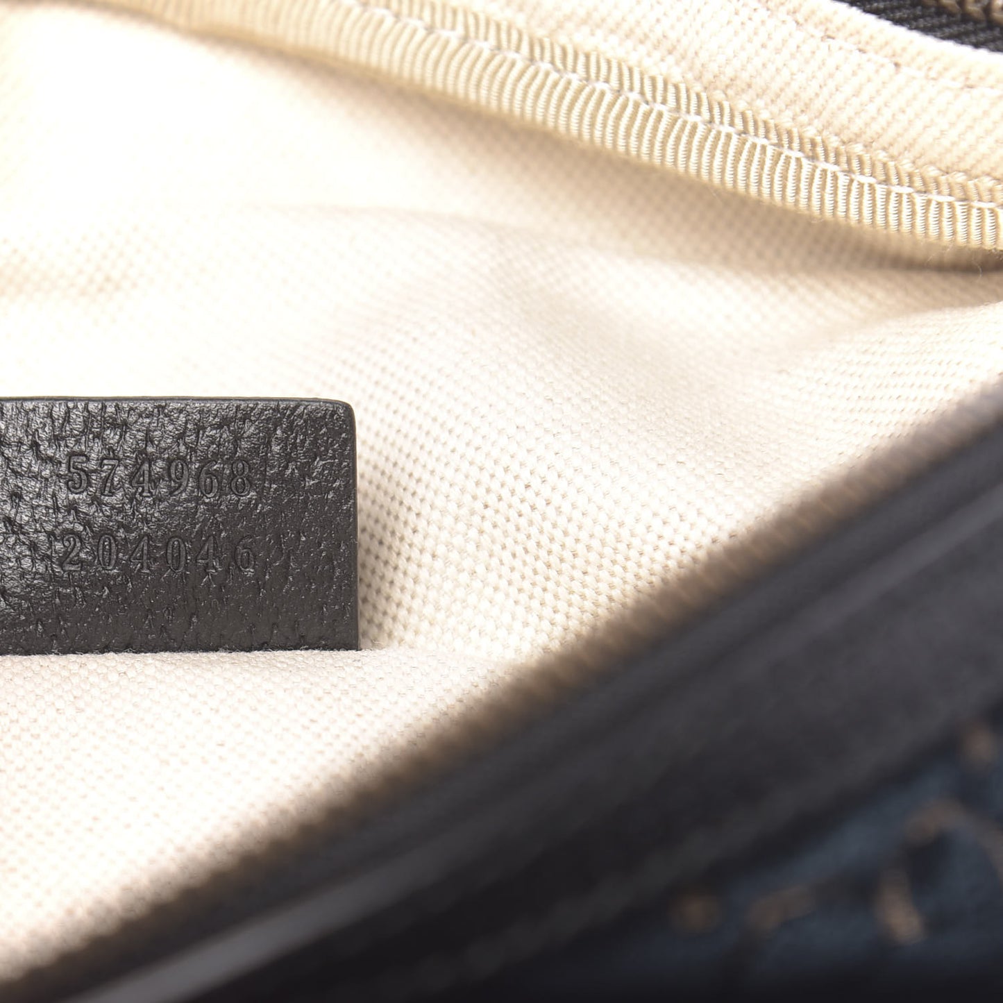 Velvet GG Monogram Web Belt Bag Blue Beige