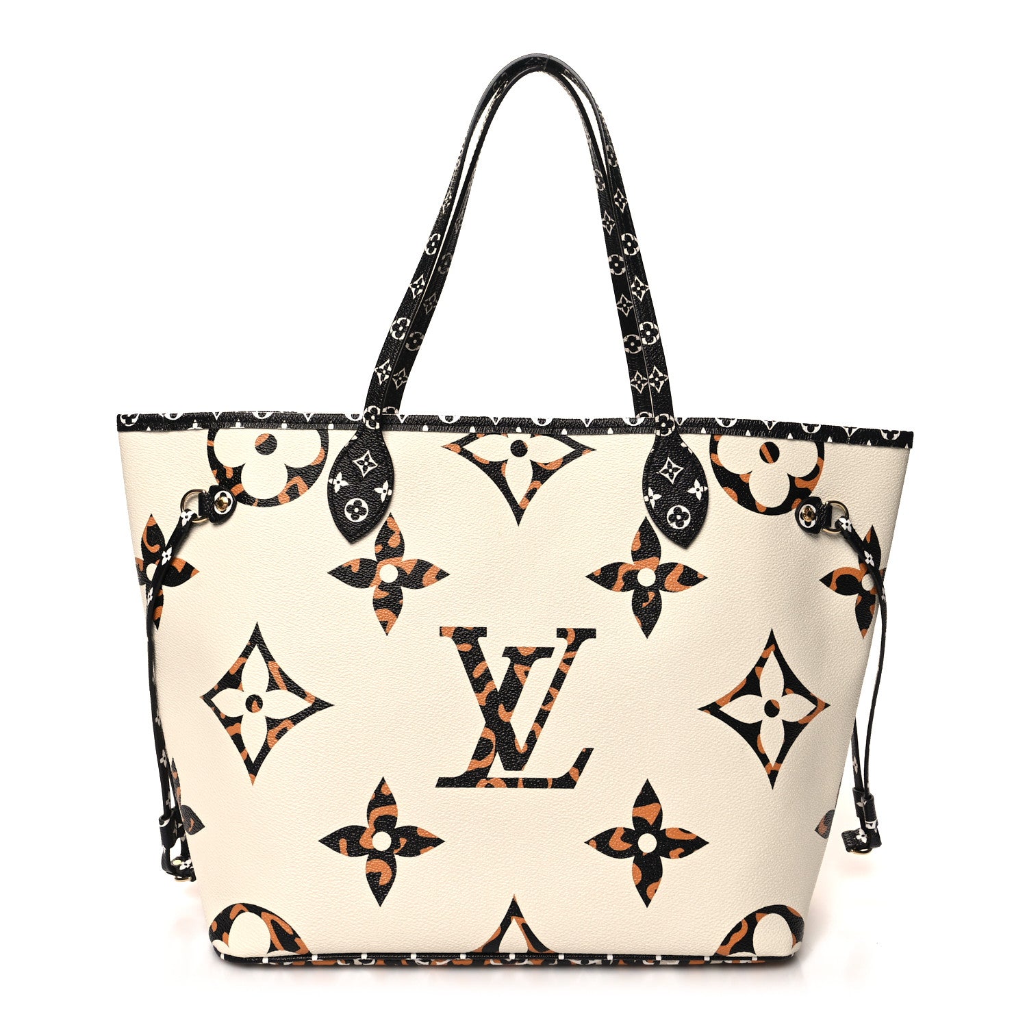Louis Vuitton LOUIS VUITTON Monogram Giant Jungle Neverfull MM Ivory 1 of 13