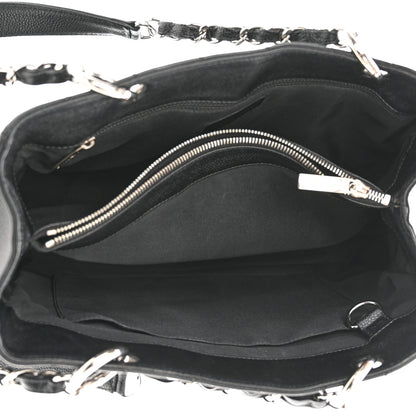 Chanel Caviar Quilted Grand Shopping Tote GST Black 5 of 10