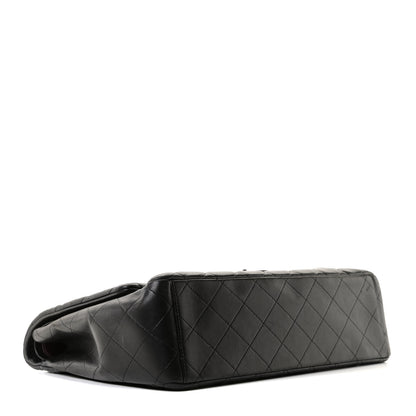 Chanel Lambskin Quilted Maxi Single Flap Black 3 of 11