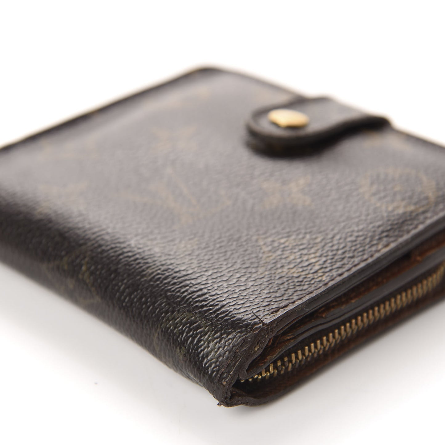 Monogram Compact Zippe Zipped Wallet