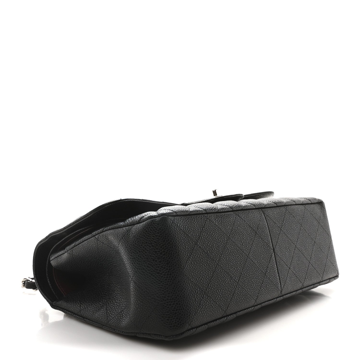 Chanel Caviar Quilted Jumbo Double Flap Black 4 of 11