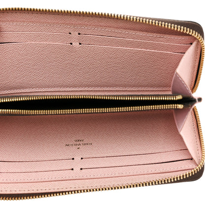 Louis Vuitton Monogram Clemence Wallet Rose Ballerine 5 of 7