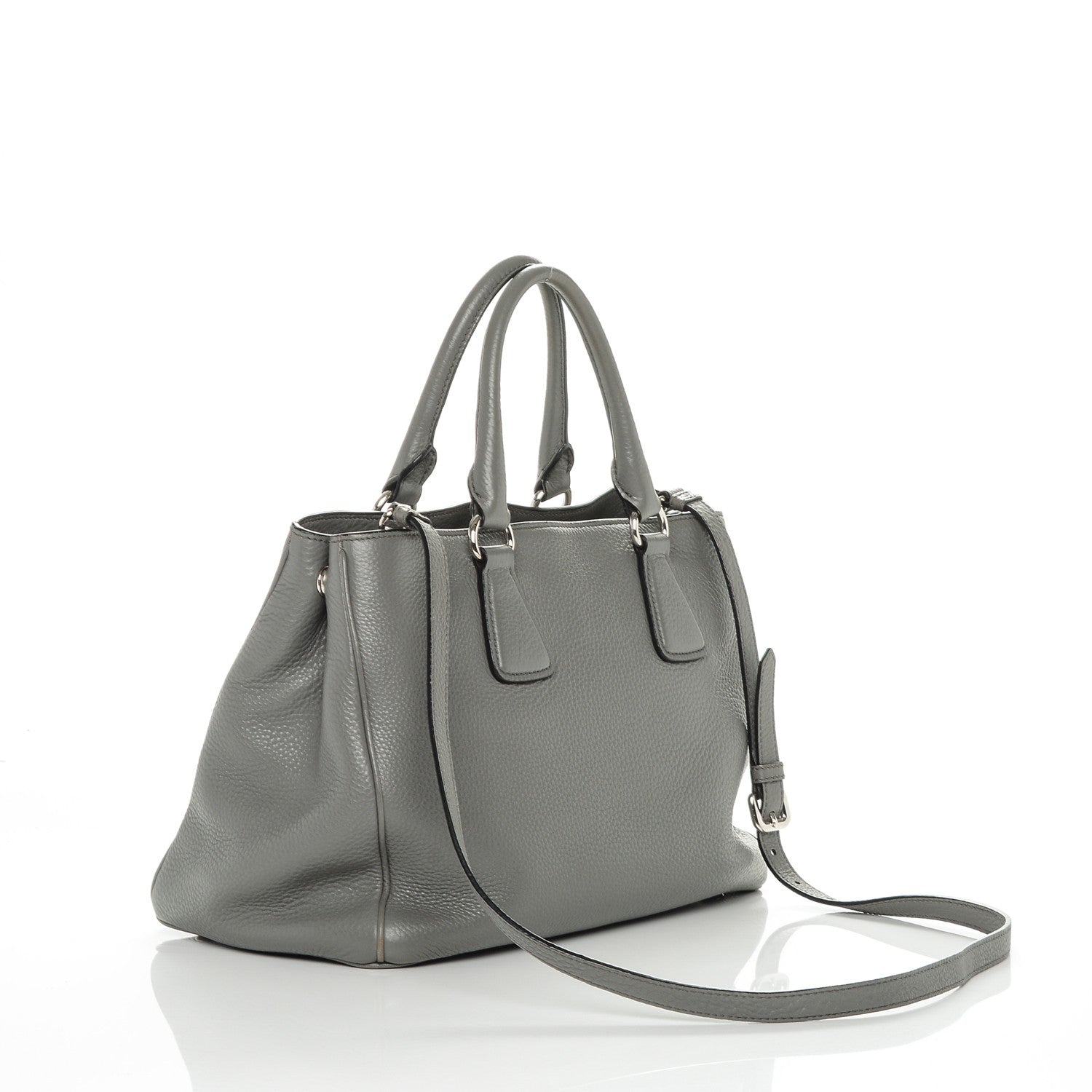 Prada Vitello Daino Tote Marmo 3 of 7
