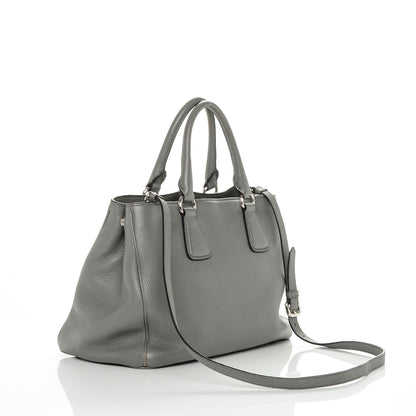 Prada Vitello Daino Tote Marmo 3 of 7