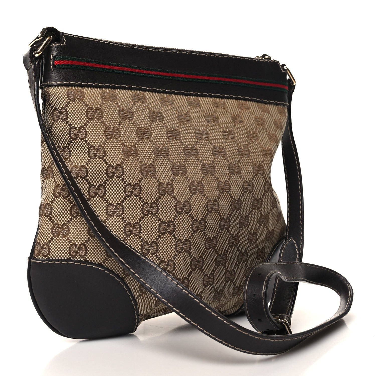 Gucci Monogram Mayfair Messenger Brown 3 of 12