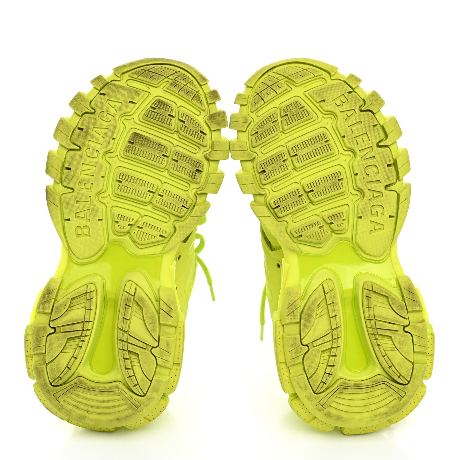 Balenciaga Mesh Nylon Womens Track Sneakers 36 Lime 5 of 12