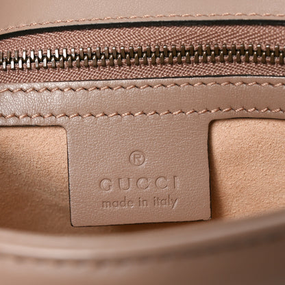 Gucci Calfskin Matelasse Small GG Marmont Shoulder Bag Porcelain Rose 6 of 10