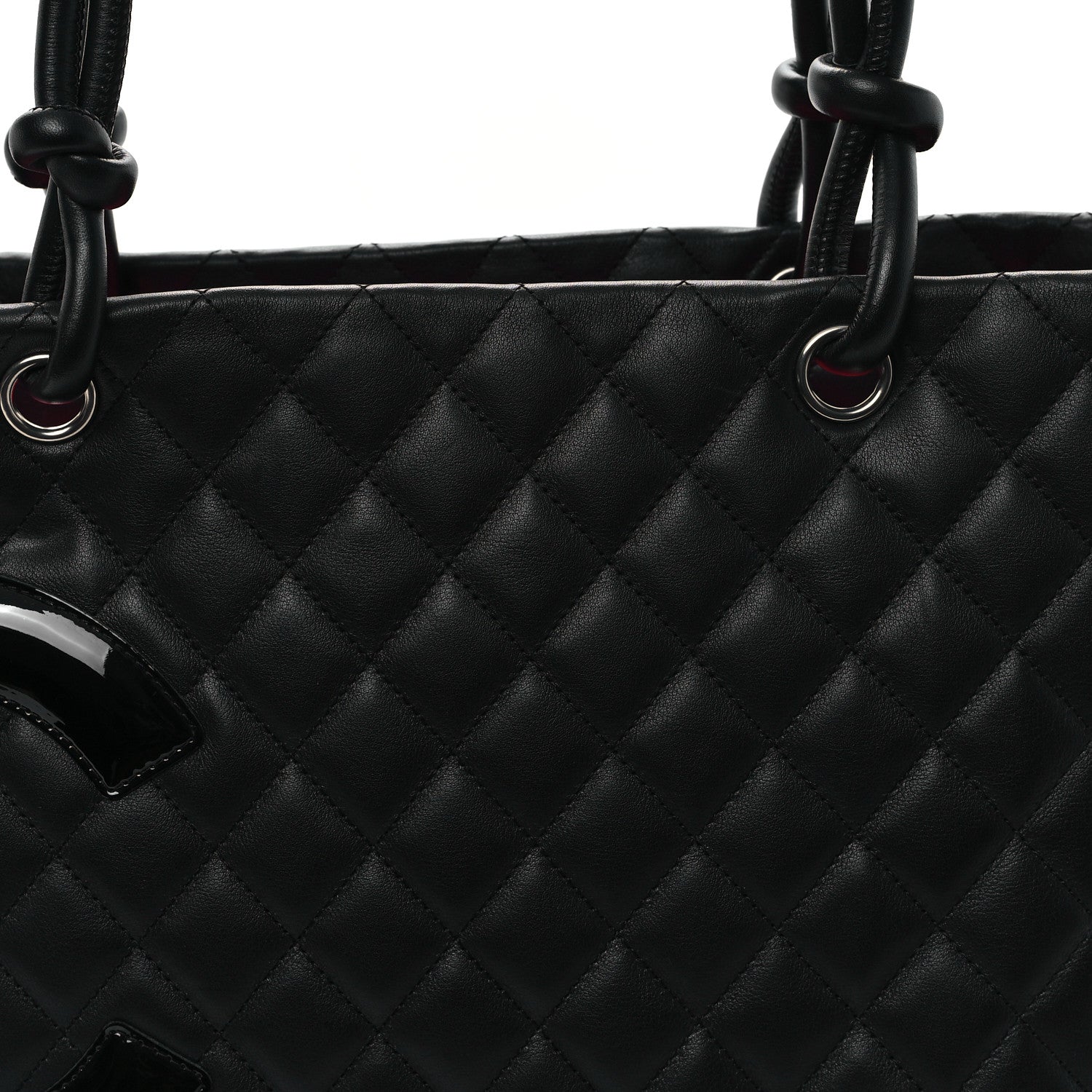 Chanel Calfskin Quilted Large Cambon Tote Black 8 of 12
