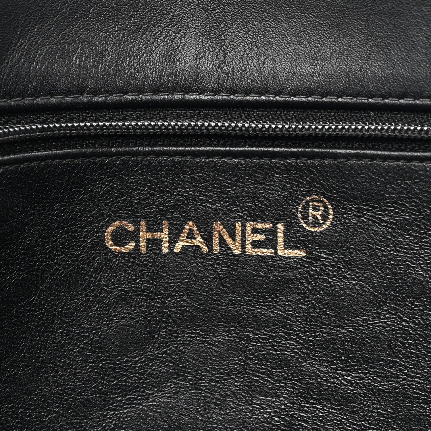 Chanel Lambskin CC Tote Black 6 of 16