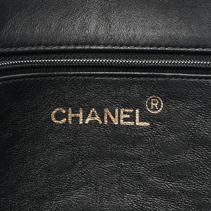 Chanel Lambskin CC Tote Black 6 of 16