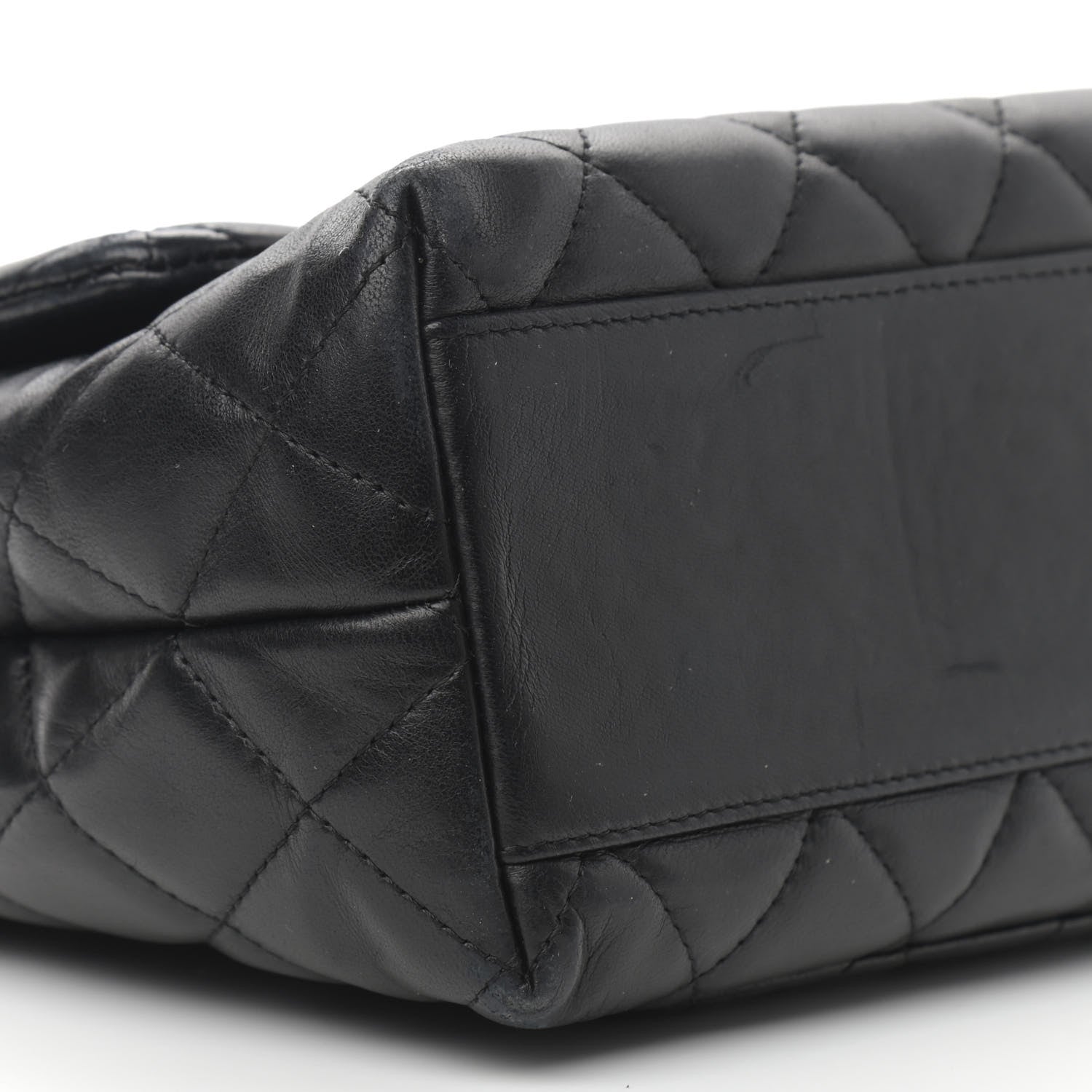 Chanel Lambskin Quilted Medium Kelly Flap Black 9 of 11