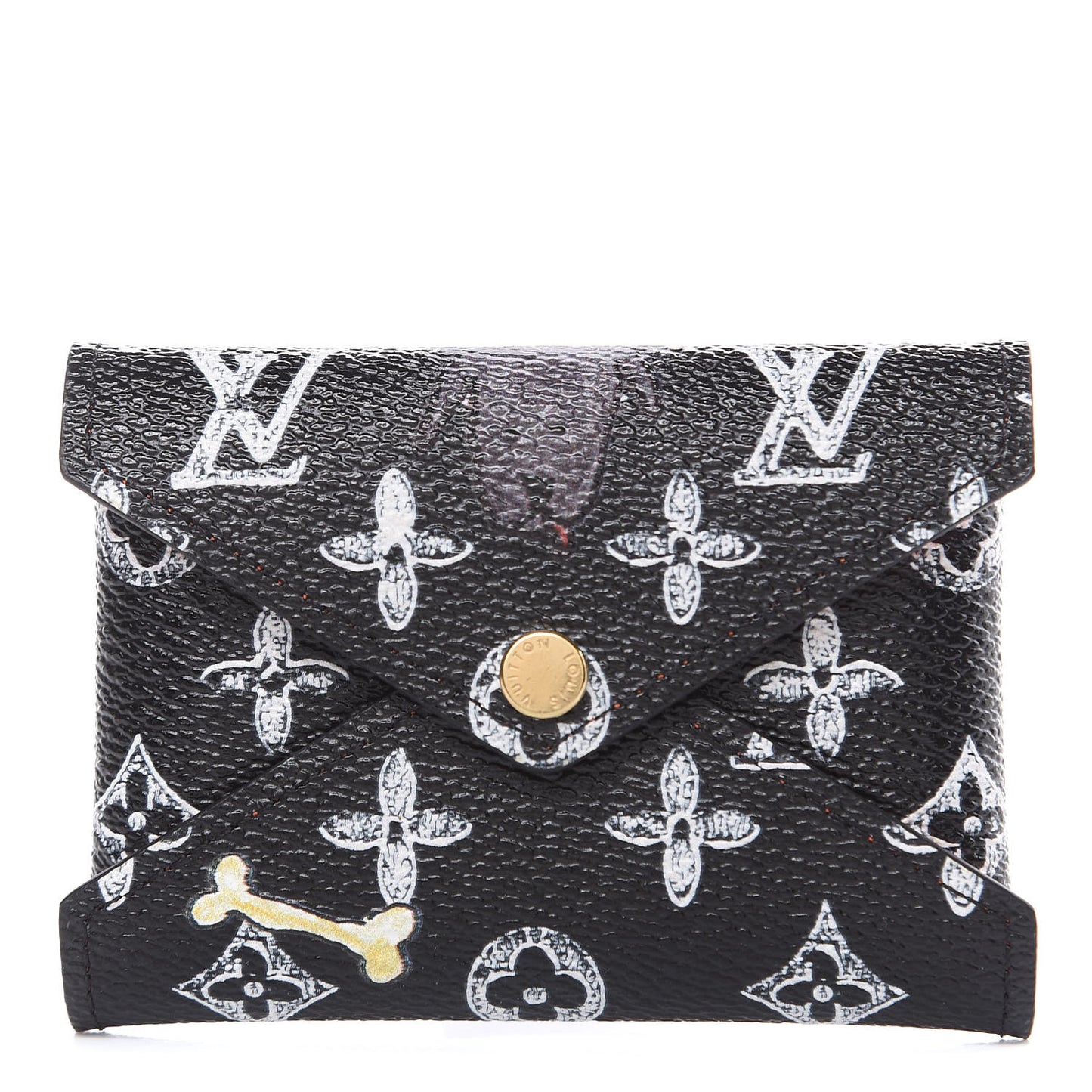 Catogram Small Kirigami Pochette Insert Black White