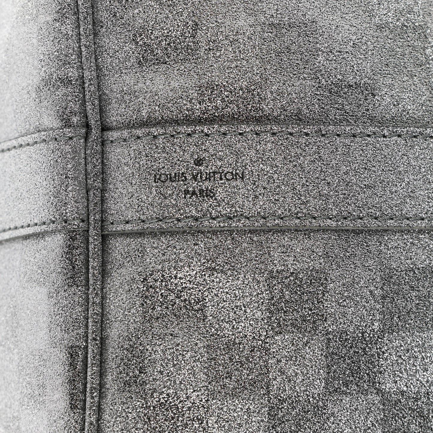 Damier Glitter Keepall Bandouliere 50 Silver