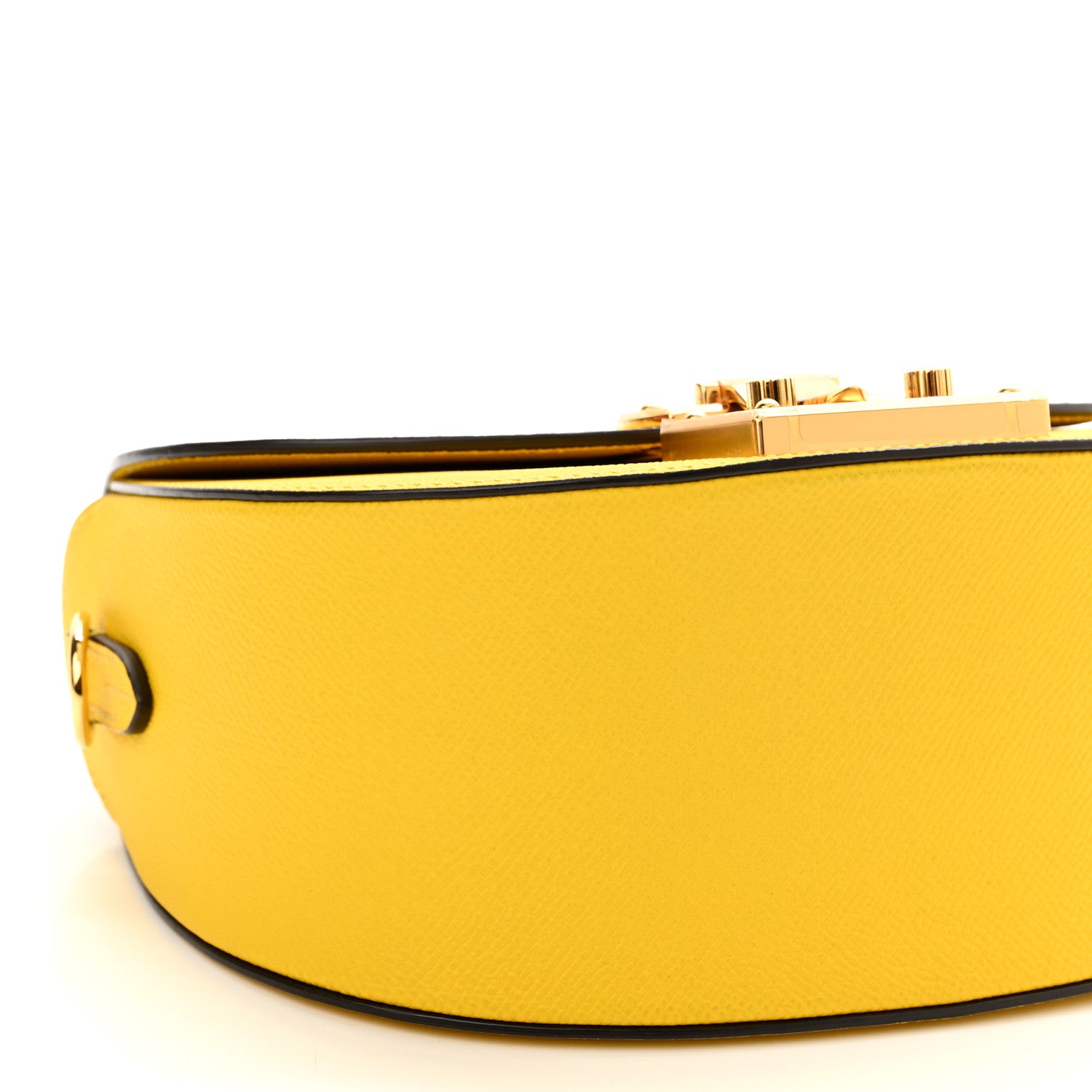 Moynat Carat Calfskin Flori PM Citrine 11 of 14