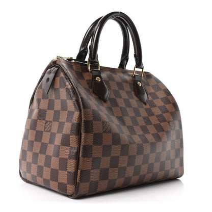 Louis Vuitton Damier Ebene Speedy 25 3 of 9