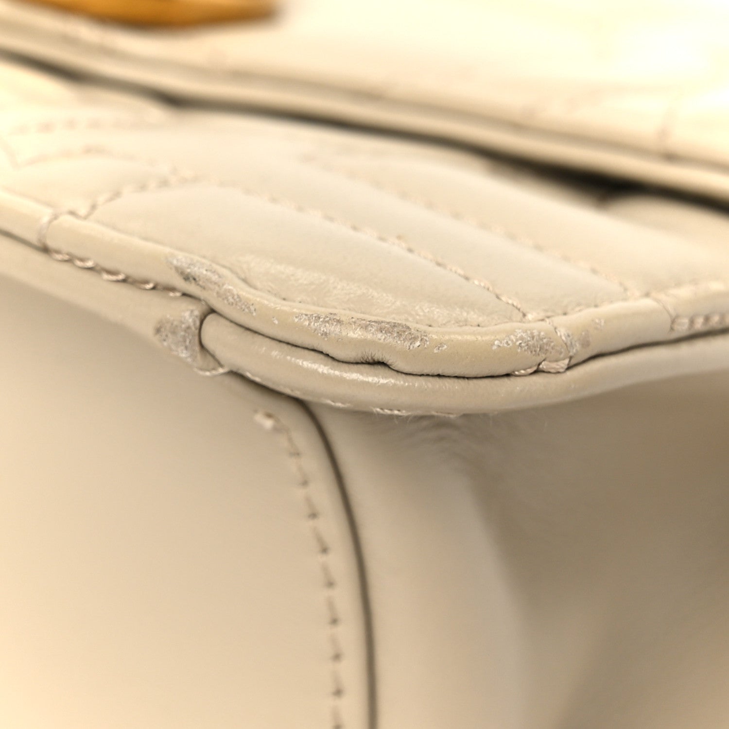 Salvatore Ferragamo Calfskin Quilted Gancini Flap Bag Peony 12 of 12