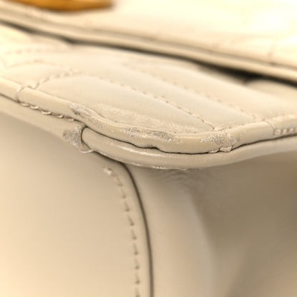 Salvatore Ferragamo Calfskin Quilted Gancini Flap Bag Peony 12 of 12