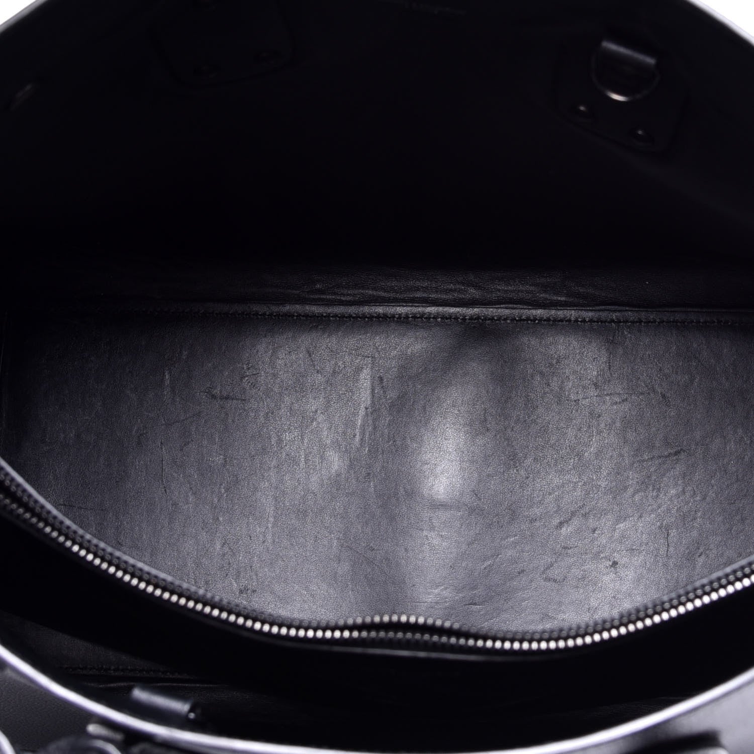 Saint Laurent Grained Calfskin Large Sac De Jour Carryall Black 6 of 9