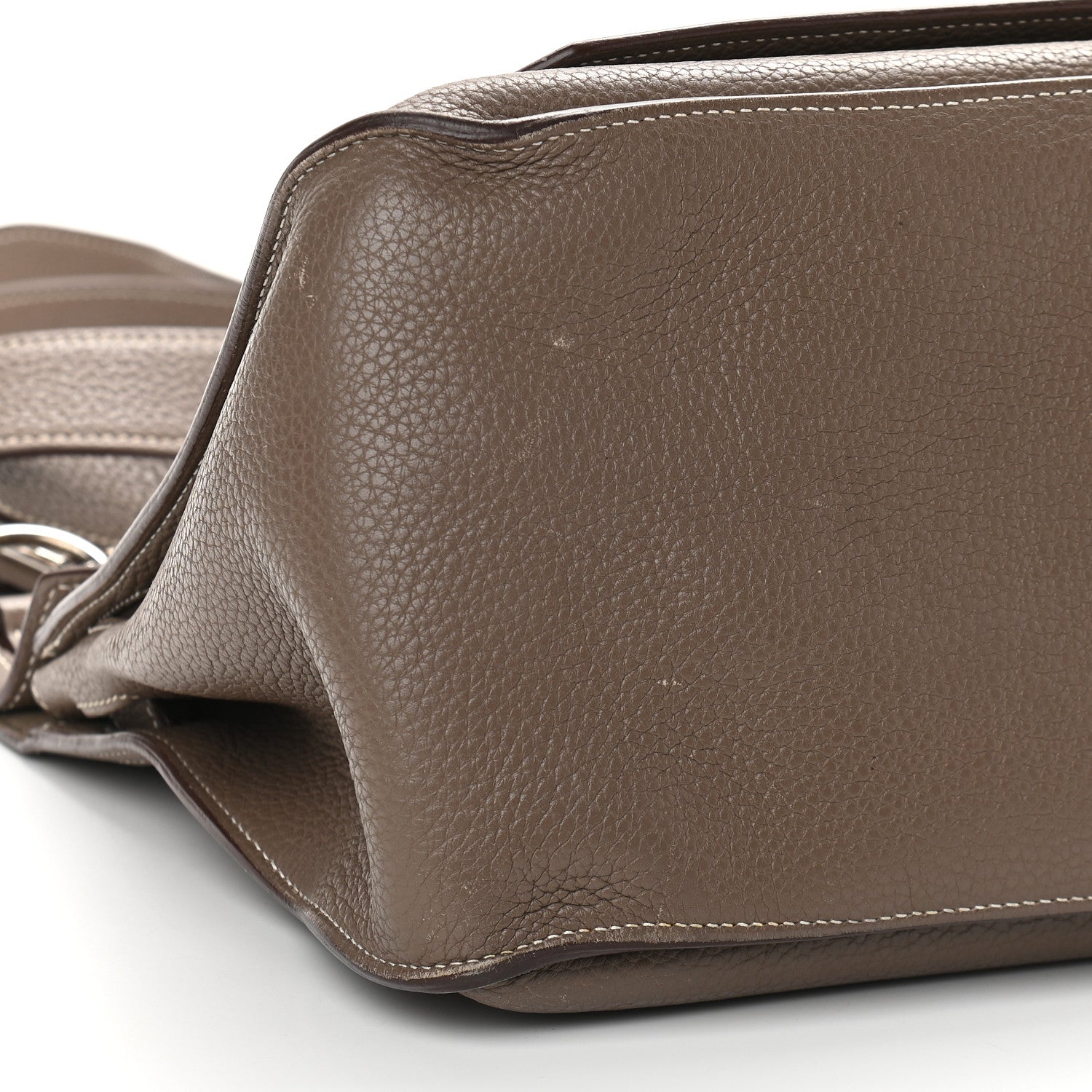 Hermes Taurillon Clemence Jypsiere 37 Etoupe 8 of 11